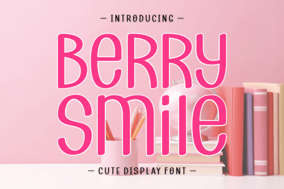 Berry Smile: A Sweet Handwritten Font for Creative Projects