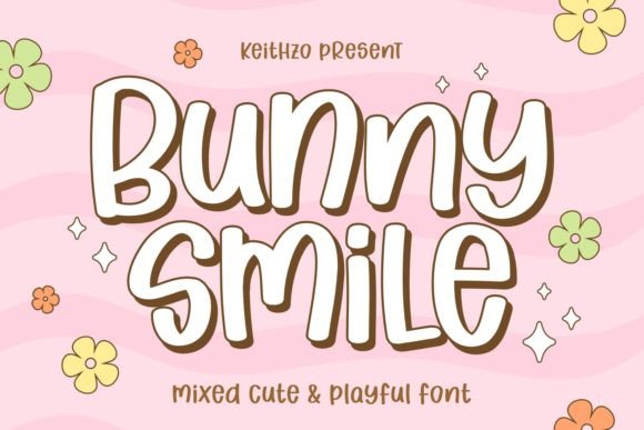 Bunny Smile: The Charming Display Font for Sweet Designs