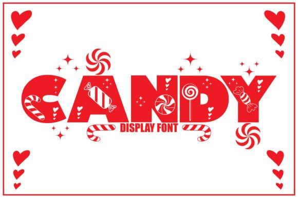 Candy: A Sweet and Playful Display Typeface