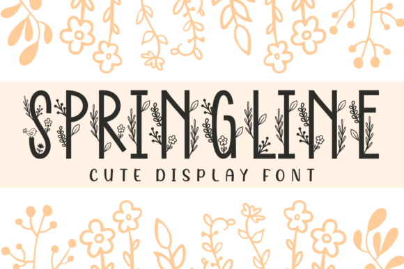 Discover the Springline Font: A Delightful Display Typeface