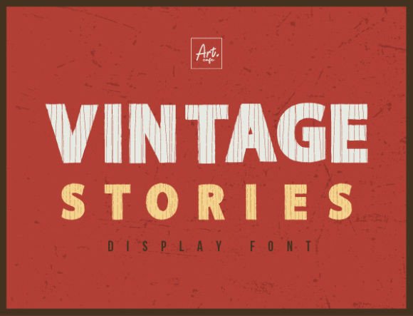 Discover the Timeless Charm of Vintage Stories Font