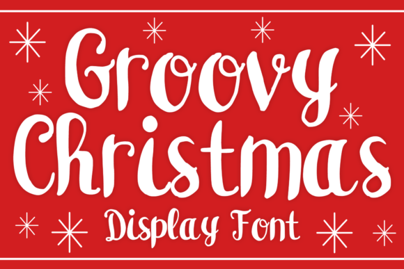 Groovy Christmas: A Playful Script Font for Festive Designs