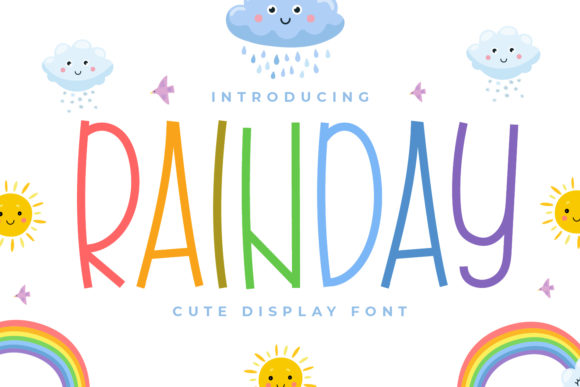 Rainday: The Versatile Display Font for Every Creative Idea