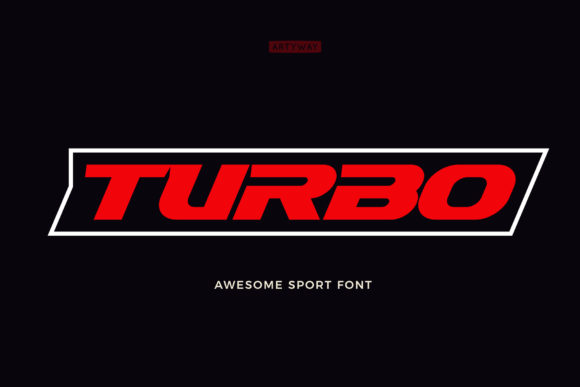 Turbo: A Bold Display Font for Impactful Designs
