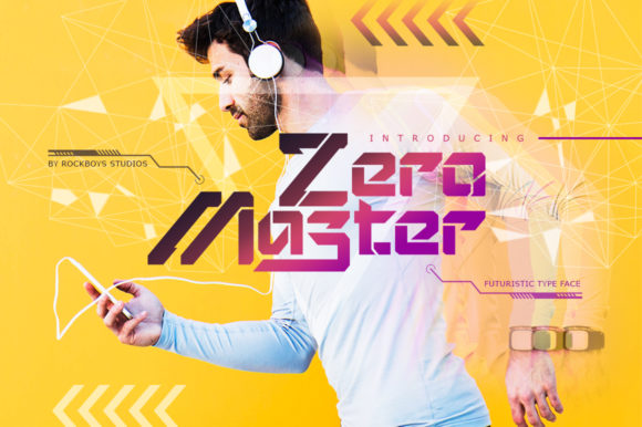Zero Master: The Ultimate Modern Display Font for Dynamic Design